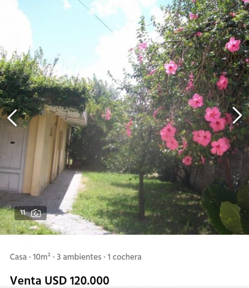 Casa amplia con piscina y bien ubicada